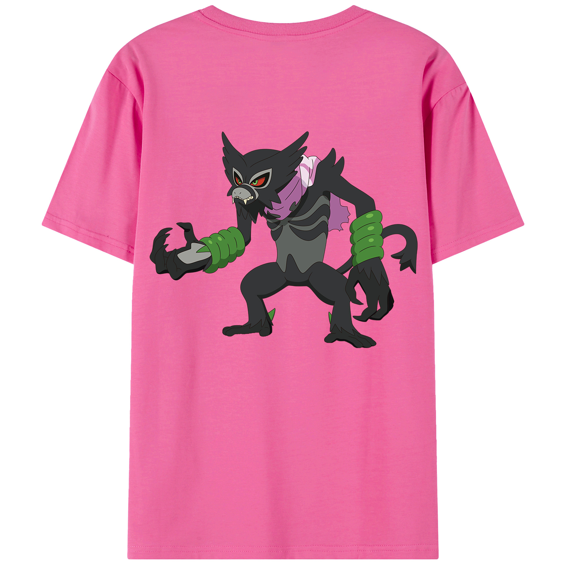 （画像用） ポケットモンスター Pokémon レディース半袖Tシャツ(バックプリント)